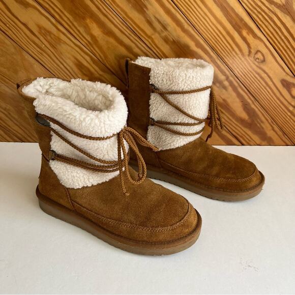 Koolaburra by UGG Michon Bootie Chestnut Tan - Picture 8 of 9